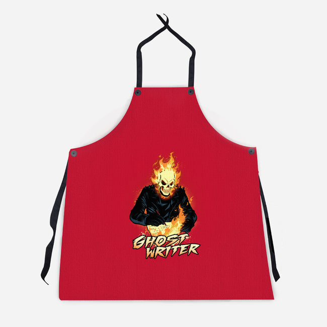 The Ghost Writer-Unisex-Kitchen-Apron-dandingeroz