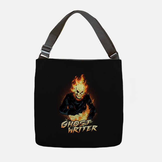 The Ghost Writer-None-Adjustable Tote-Bag-dandingeroz