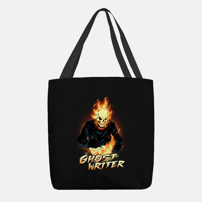 The Ghost Writer-None-Basic Tote-Bag-dandingeroz