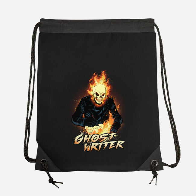 The Ghost Writer-None-Drawstring-Bag-dandingeroz