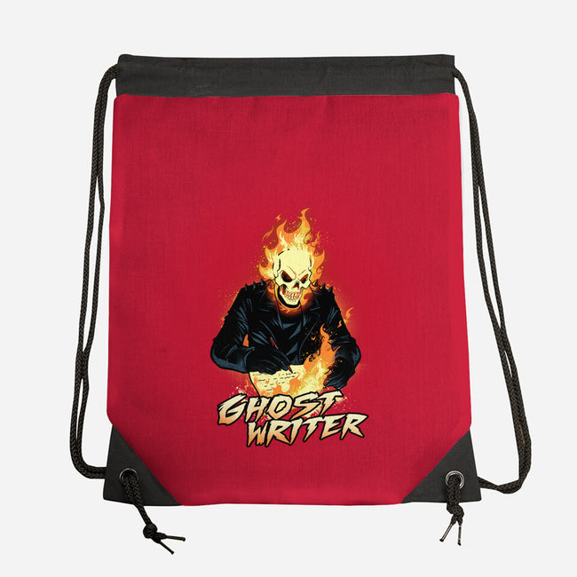 The Ghost Writer-None-Drawstring-Bag-dandingeroz