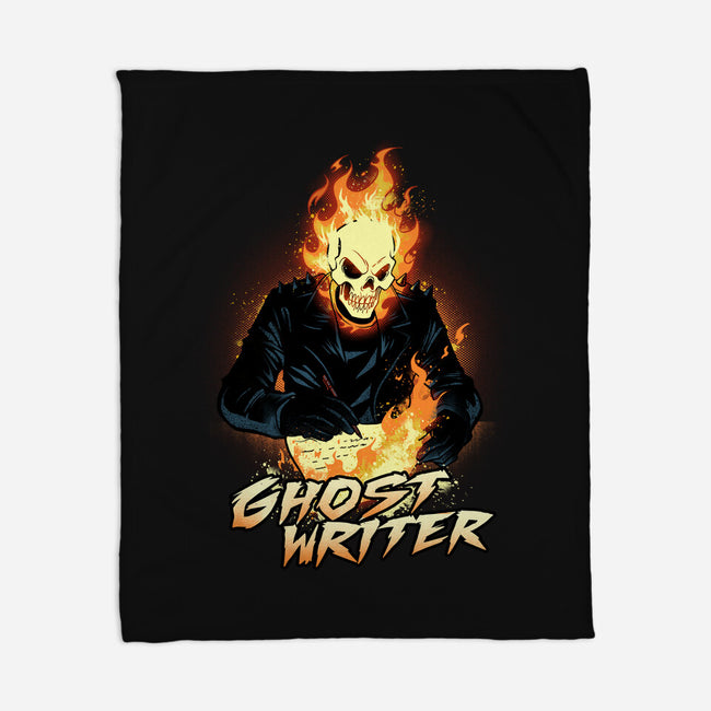 The Ghost Writer-None-Fleece-Blanket-dandingeroz