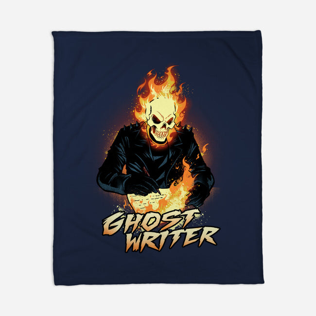 The Ghost Writer-None-Fleece-Blanket-dandingeroz