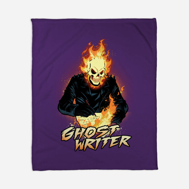 The Ghost Writer-None-Fleece-Blanket-dandingeroz