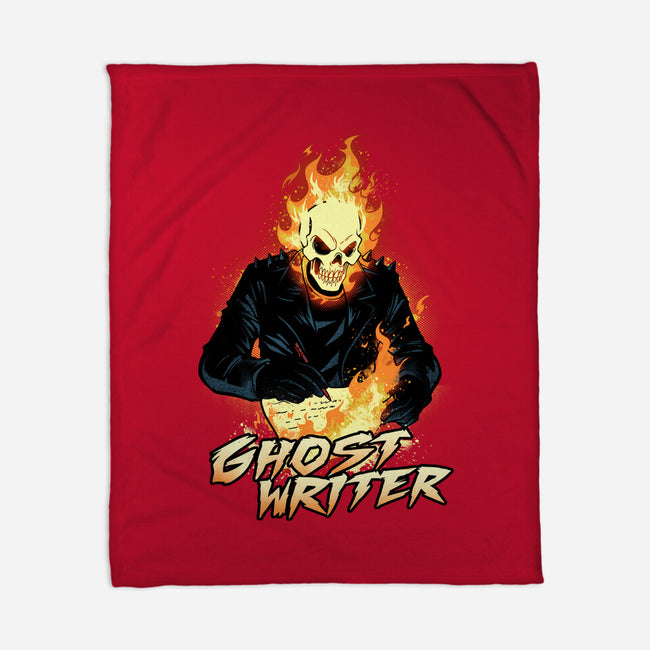 The Ghost Writer-None-Fleece-Blanket-dandingeroz
