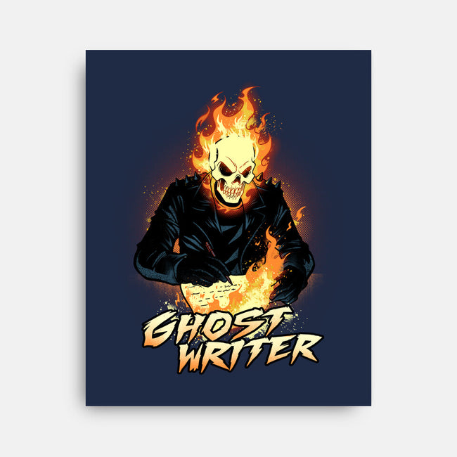 The Ghost Writer-None-Stretched-Canvas-dandingeroz