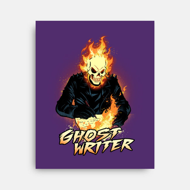 The Ghost Writer-None-Stretched-Canvas-dandingeroz