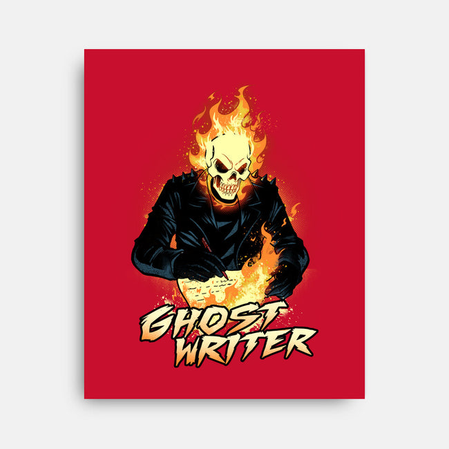 The Ghost Writer-None-Stretched-Canvas-dandingeroz