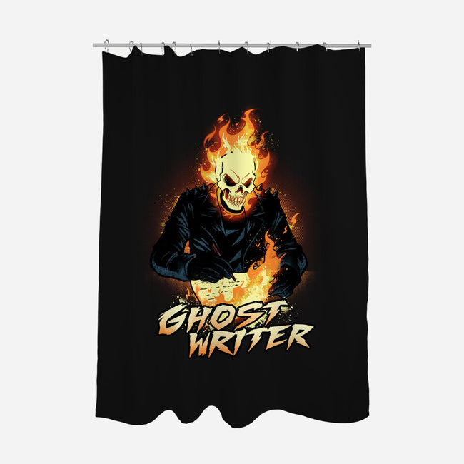 The Ghost Writer-None-Polyester-Shower Curtain-dandingeroz
