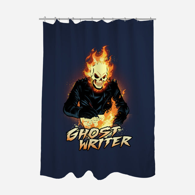 The Ghost Writer-None-Polyester-Shower Curtain-dandingeroz