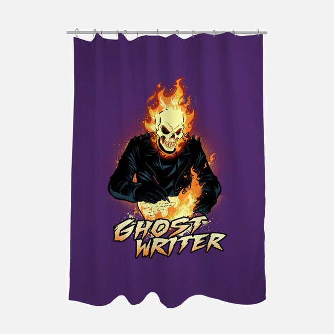 The Ghost Writer-None-Polyester-Shower Curtain-dandingeroz