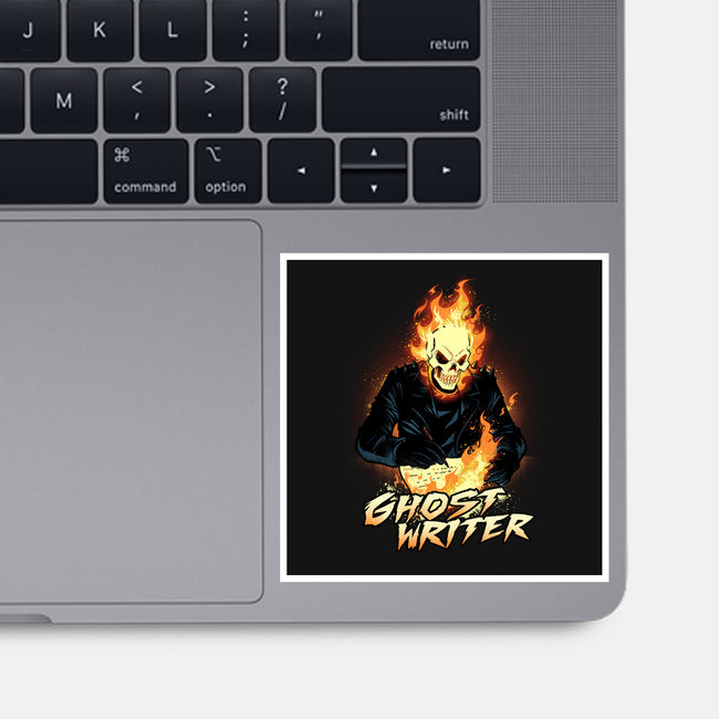The Ghost Writer-None-Glossy-Sticker-dandingeroz