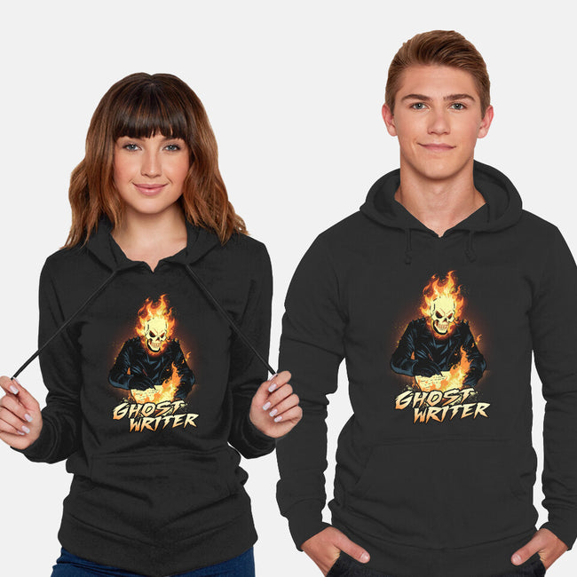 The Ghost Writer-Unisex-Pullover-Sweatshirt-dandingeroz