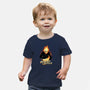 The Ghost Writer-Baby-Basic-Tee-dandingeroz