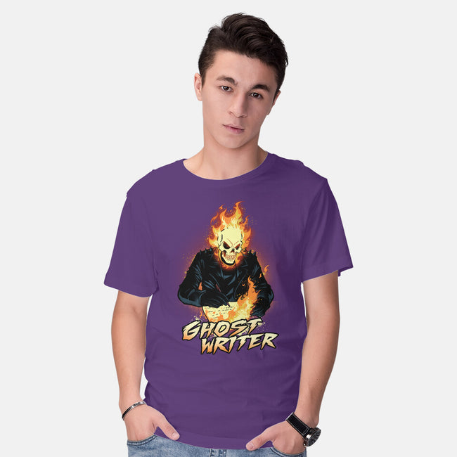 The Ghost Writer-Mens-Basic-Tee-dandingeroz