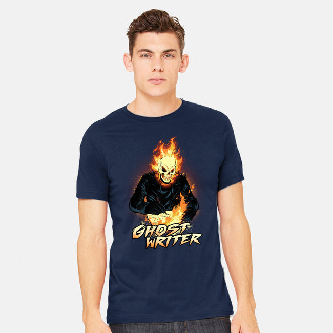 The Ghost Writer-Mens-Heavyweight-Tee-dandingeroz