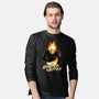 The Ghost Writer-Mens-Long Sleeved-Tee-dandingeroz