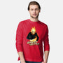 The Ghost Writer-Mens-Long Sleeved-Tee-dandingeroz