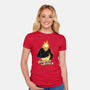 The Ghost Writer-Womens-Fitted-Tee-dandingeroz