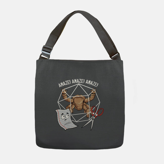 Rocky Paper Scissors-None-Adjustable Tote-Bag-dandingeroz