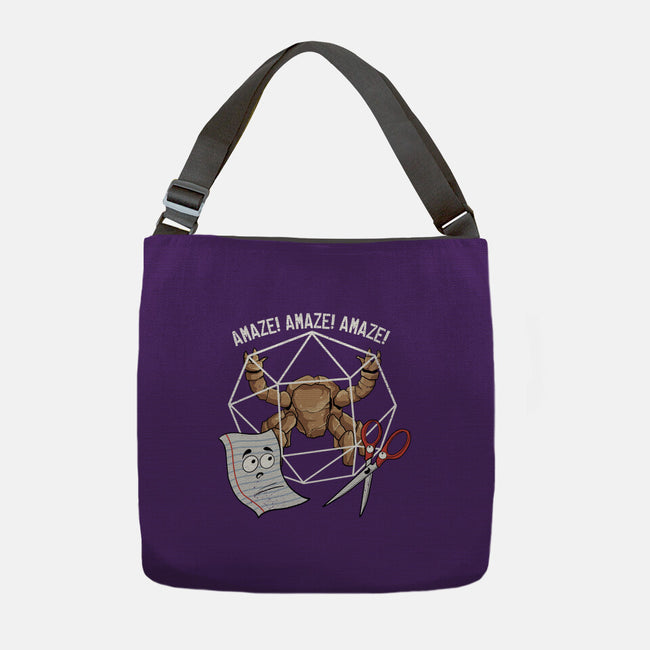 Rocky Paper Scissors-None-Adjustable Tote-Bag-dandingeroz
