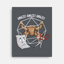 Rocky Paper Scissors-None-Stretched-Canvas-dandingeroz