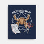 Rocky Paper Scissors-None-Stretched-Canvas-dandingeroz