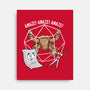 Rocky Paper Scissors-None-Stretched-Canvas-dandingeroz