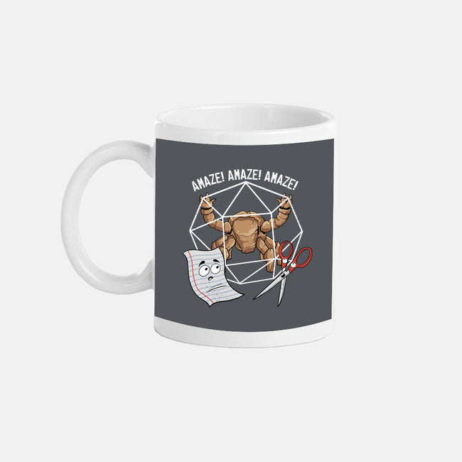 Rocky Paper Scissors-None-Mug-Drinkware-dandingeroz