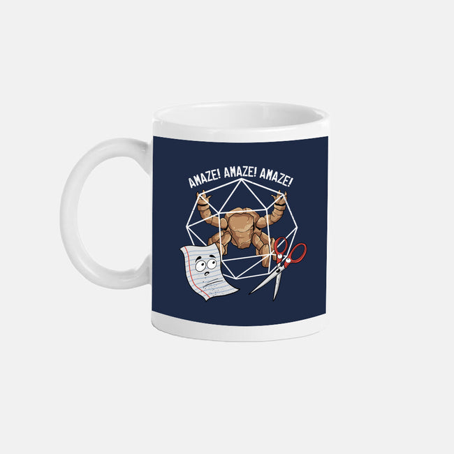 Rocky Paper Scissors-None-Mug-Drinkware-dandingeroz