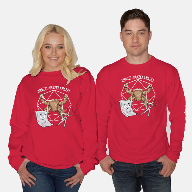 Rocky Paper Scissors-Unisex-Crew Neck-Sweatshirt-dandingeroz