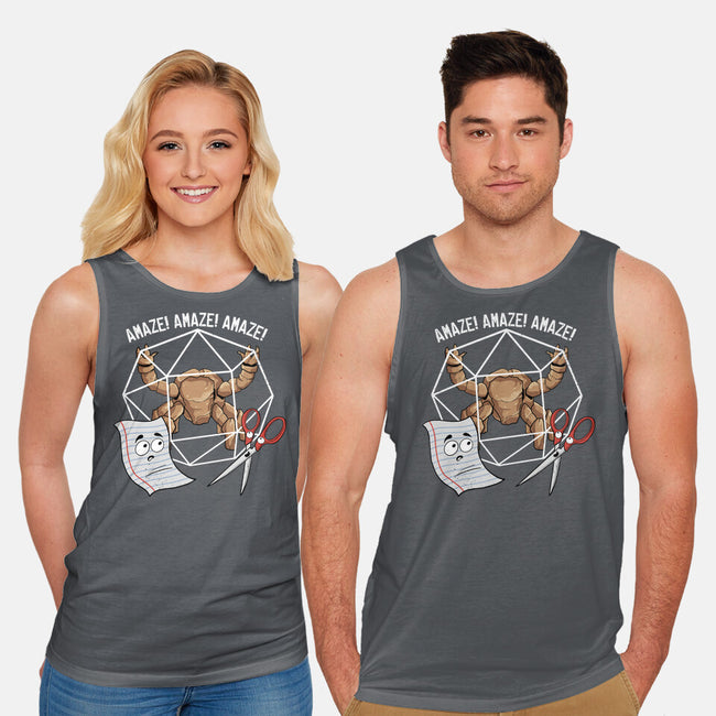 Rocky Paper Scissors-Unisex-Basic-Tank-dandingeroz