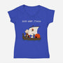 Good Grief Ithaca-Womens-V-Neck-Tee-Mattania