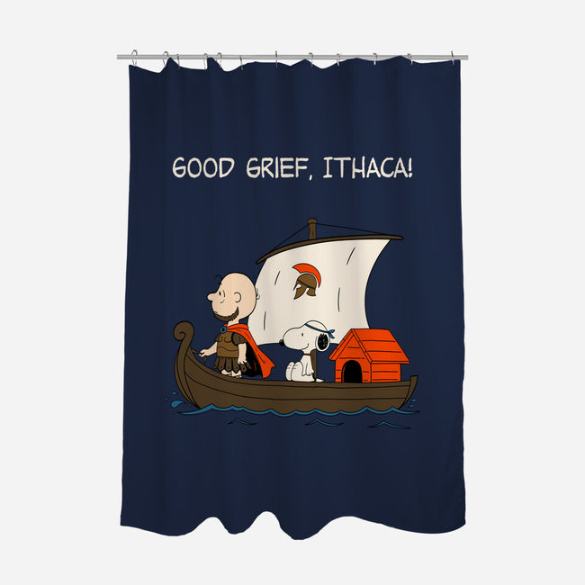 Good Grief Ithaca-None-Polyester-Shower Curtain-Mattania