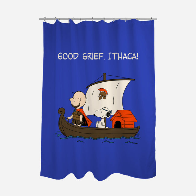 Good Grief Ithaca-None-Polyester-Shower Curtain-Mattania