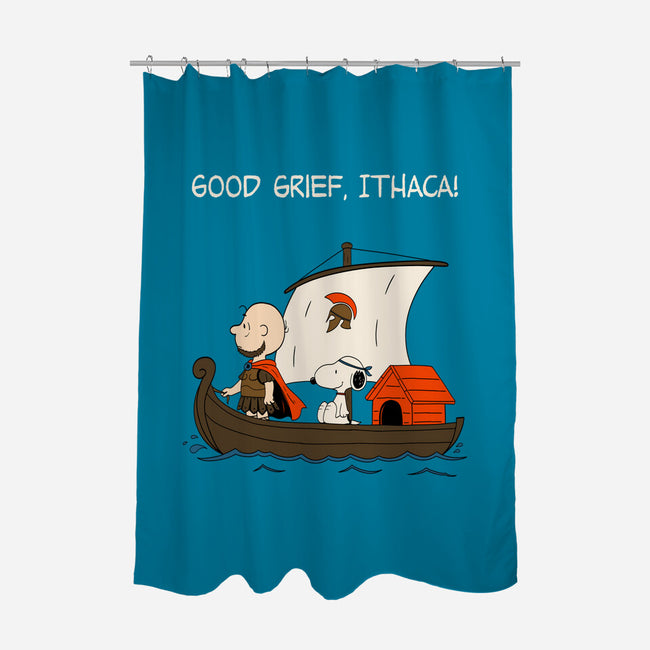 Good Grief Ithaca-None-Polyester-Shower Curtain-Mattania