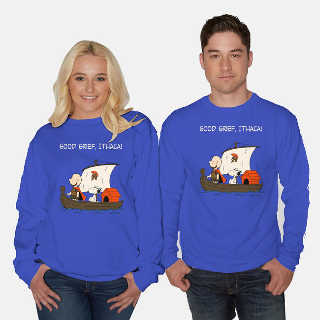 Good Grief Ithaca-Unisex-Crew Neck-Sweatshirt-Mattania