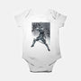 Grey Vigilante Sumi-E-Baby-Basic-Onesie-Astrobot Invention