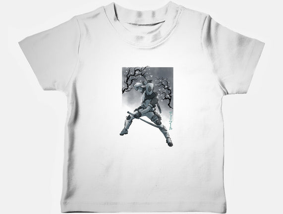 Grey Vigilante Sumi-E