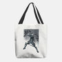 Grey Vigilante Sumi-E-None-Basic Tote-Bag-Astrobot Invention