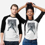 Grey Vigilante Sumi-E-Unisex-Baseball-Tee-Astrobot Invention