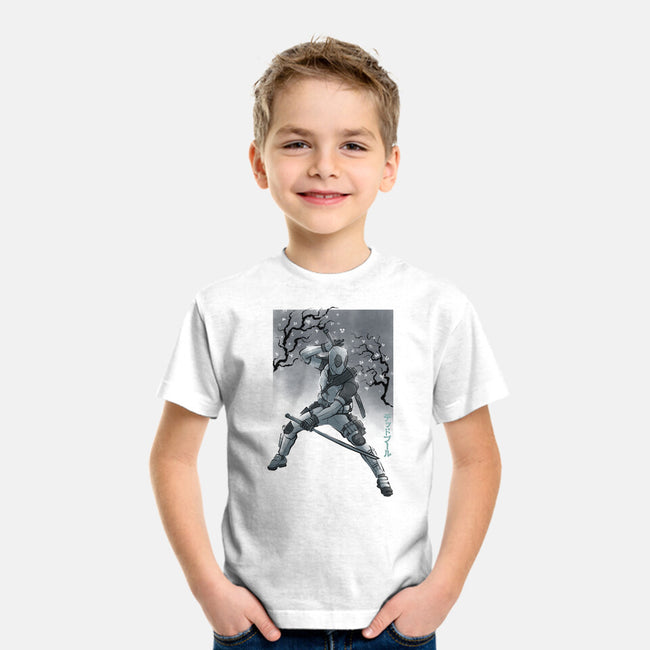 Grey Vigilante Sumi-E-Youth-Basic-Tee-Astrobot Invention