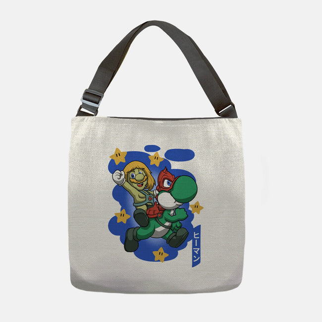Mushroom Master-None-Adjustable Tote-Bag-Astrobot Invention