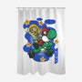 Mushroom Master-None-Polyester-Shower Curtain-Astrobot Invention