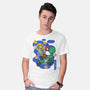 Mushroom Master-Mens-Basic-Tee-Astrobot Invention