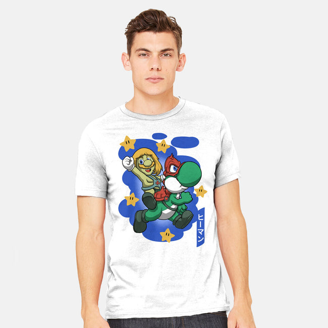 Mushroom Master-Mens-Heavyweight-Tee-Astrobot Invention