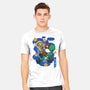 Mushroom Master-Mens-Heavyweight-Tee-Astrobot Invention