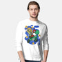 Mushroom Master-Mens-Long Sleeved-Tee-Astrobot Invention