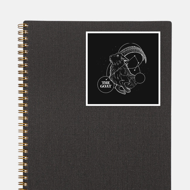 The Goat Astrological Sign-None-Glossy-Sticker-tobefonseca