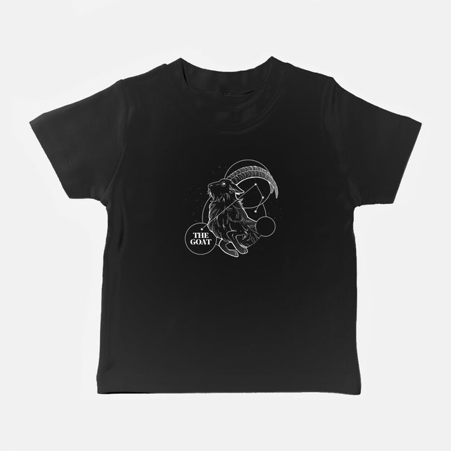 The Goat Astrological Sign-Baby-Basic-Tee-tobefonseca